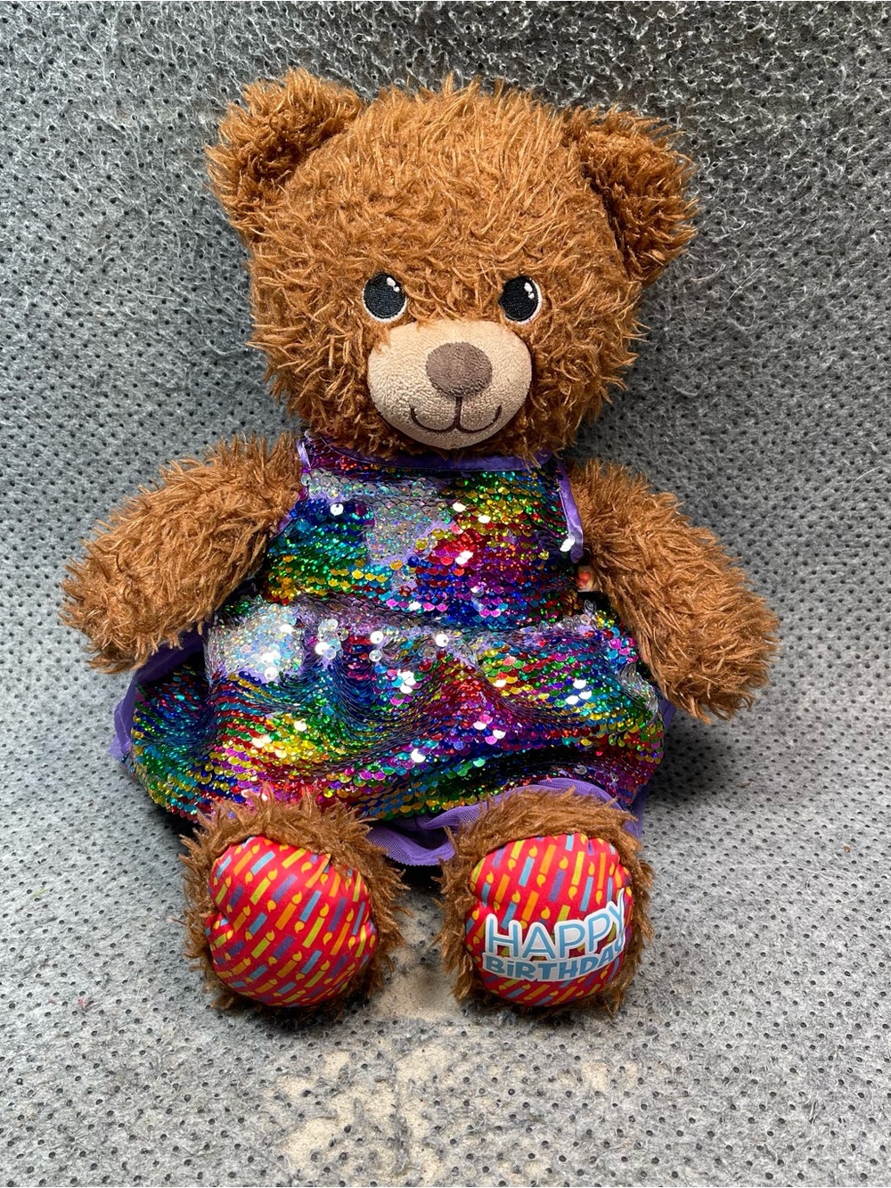 Build A Bear Happy Birthday Teddy Bear Plush